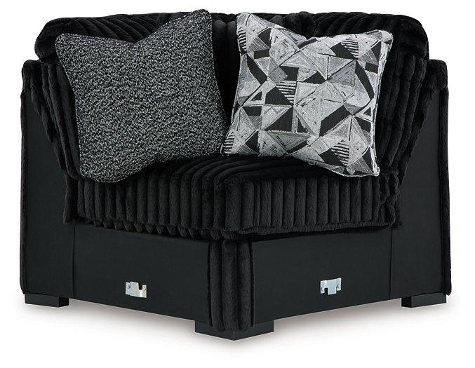 Midnight-Madness Sectional with Chaise - Orlando Furniture Outlet (Casselberry,FL)