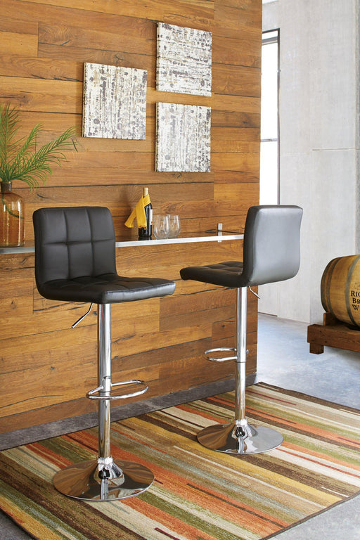 Bellatier Adjustable Height Bar Stool - Orlando Furniture Outlet (Casselberry,FL)