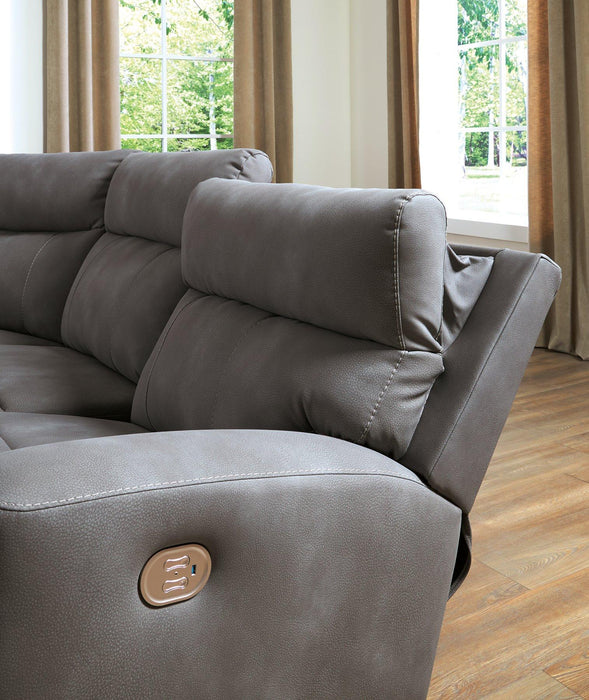 Next-Gen DuraPella Power Reclining Sectional Sofa - Orlando Furniture Outlet (Casselberry,FL)