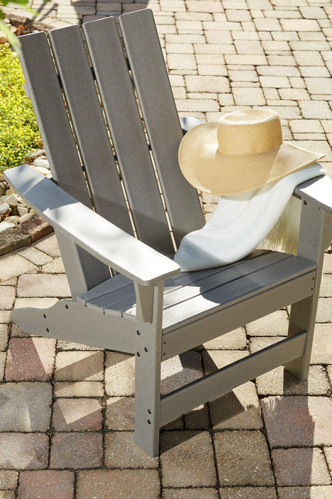 Visola Outdoor Adirondack Chair Set with End Table - Orlando Furniture Outlet (Casselberry,FL)