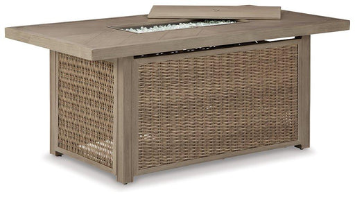 Beachcroft Outdoor Fire Pit Table - Orlando Furniture Outlet (Casselberry,FL)