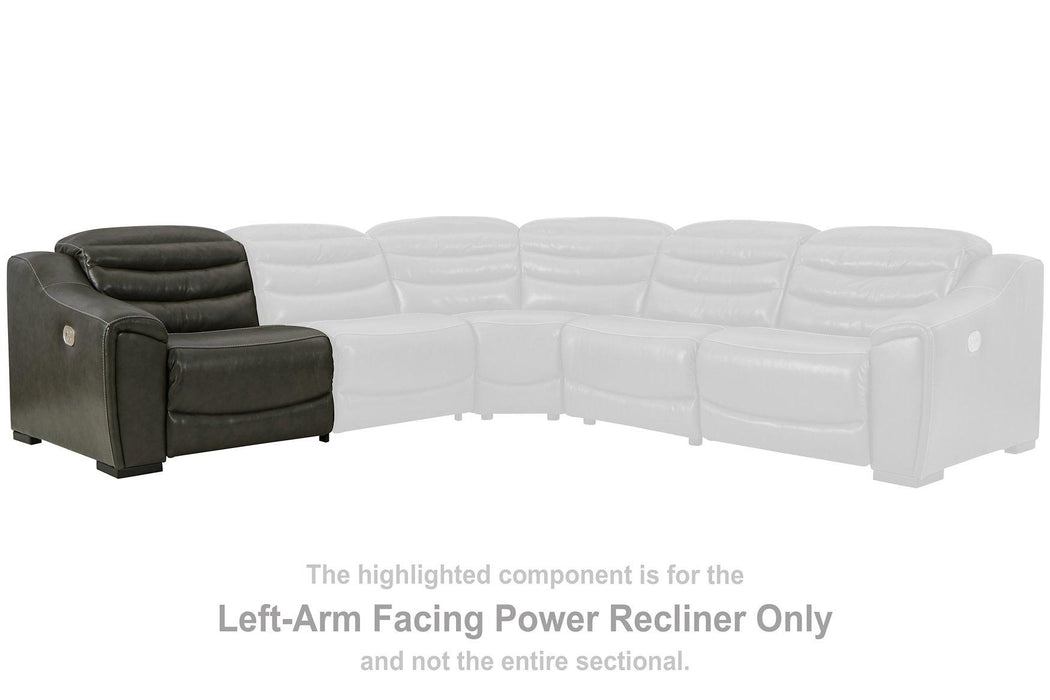 Center Line Power Reclining Sectional Loveseat - Orlando Furniture Outlet (Casselberry,FL)