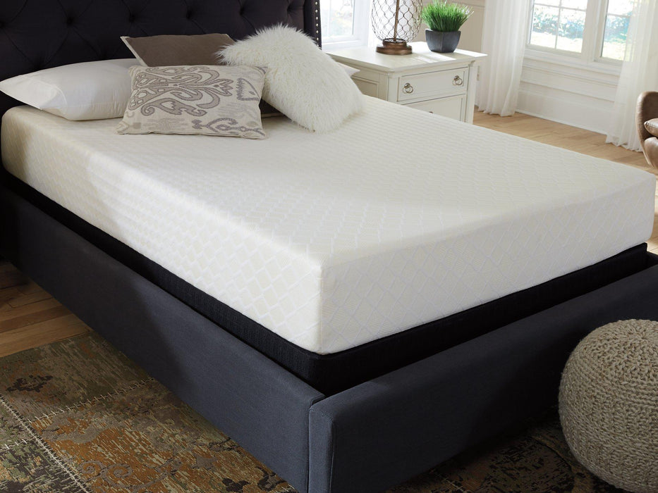10 Inch Chime Memory Foam Mattress Set - Orlando Furniture Outlet (Casselberry,FL)