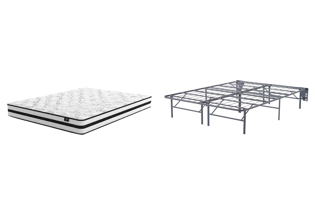 8 Inch Chime Innerspring Mattress Set - Orlando Furniture Outlet (Casselberry,FL)