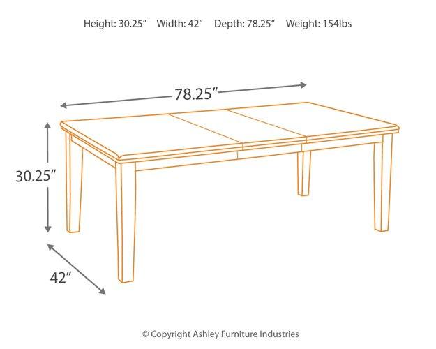 Haddigan Dining Set - Orlando Furniture Outlet (Casselberry,FL)
