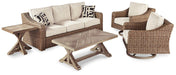 Beachcroft Outdoor Seating Set - Orlando Furniture Outlet (Casselberry,FL)