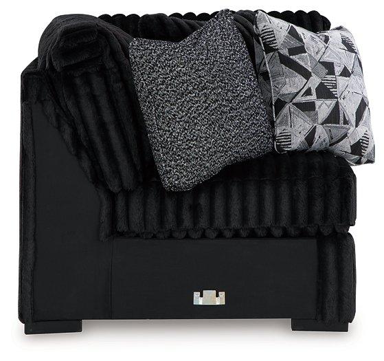 Midnight-Madness Sectional with Chaise - Orlando Furniture Outlet (Casselberry,FL)