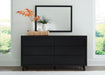 Danziar Dresser and Mirror - Orlando Furniture Outlet (Casselberry,FL)