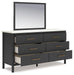 Cadmori Dresser and Mirror - Orlando Furniture Outlet (Casselberry,FL)