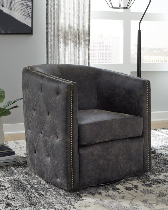 Brentlow Swivel Accent Chair - Orlando Furniture Outlet (Casselberry,FL)