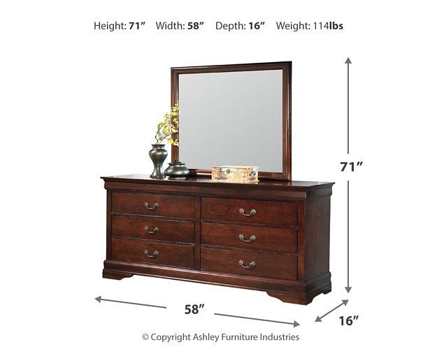 Alisdair Dresser and Mirror - Orlando Furniture Outlet (Casselberry,FL)