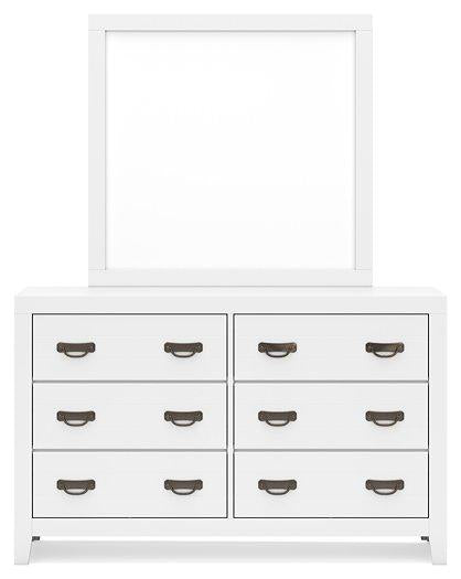 Binterglen Dresser and Mirror - Orlando Furniture Outlet (Casselberry,FL)