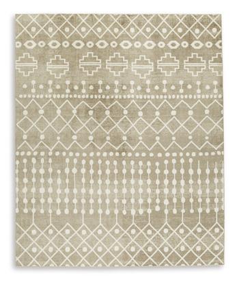 Bunchly 7'10" x 10'3" Washable Rug - Orlando Furniture Outlet (Casselberry,FL)