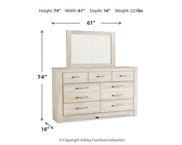Bellaby Dresser and Mirror - Orlando Furniture Outlet (Casselberry,FL)