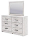 Cayboni Dresser and Mirror - Orlando Furniture Outlet (Casselberry,FL)