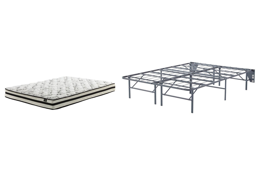 8 Inch Chime Innerspring Mattress Set - Orlando Furniture Outlet (Casselberry,FL)