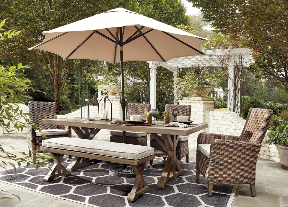 Beachcroft Outdoor Dining Set - Orlando Furniture Outlet (Casselberry,FL)