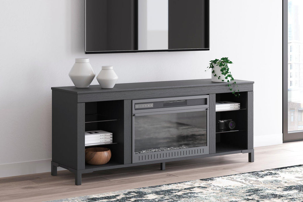 Cayberry 60" TV Stand with Electric Fireplace - Orlando Furniture Outlet (Casselberry,FL)