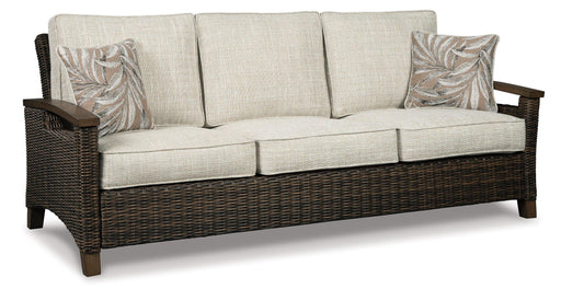Paradise Trail Outdoor Sofa, Lounge Chairs and Fire Pit Table - Orlando Furniture Outlet (Casselberry,FL)