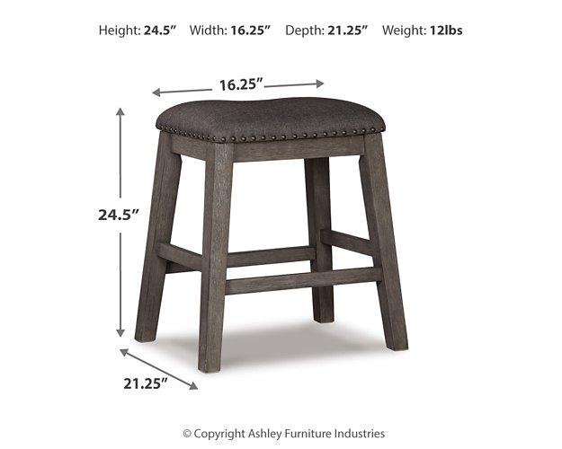 Caitbrook Counter Height Upholstered Bar Stool - Orlando Furniture Outlet (Casselberry,FL)
