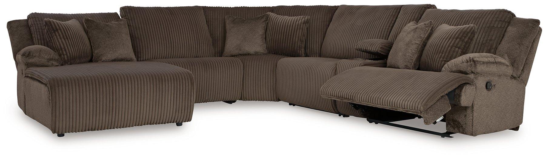 Top Tier Reclining Sectional with Chaise - Orlando Furniture Outlet (Casselberry,FL)