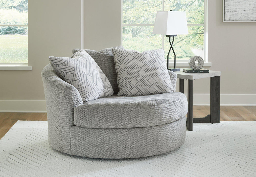Casselbury Oversized Swivel Accent Chair - Orlando Furniture Outlet (Casselberry,FL)