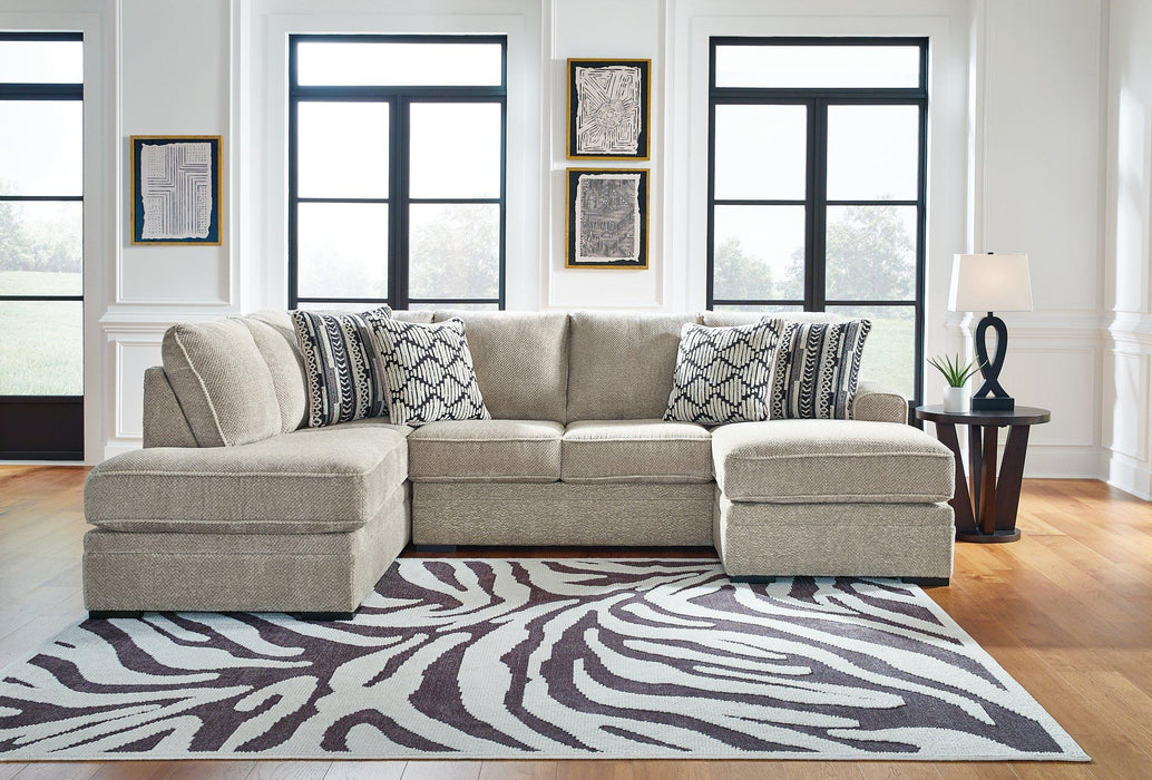 Calnita Sectional with Chaise - Orlando Furniture Outlet (Casselberry,FL)