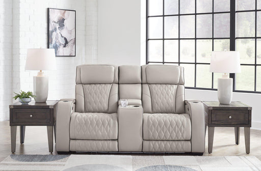Boyington Power Reclining Loveseat with Console - Orlando Furniture Outlet (Casselberry,FL)