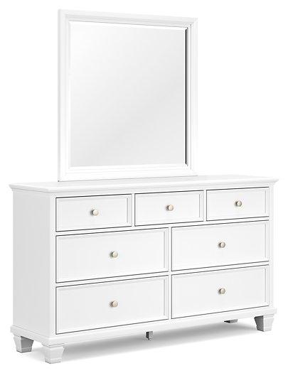 Fortman Dresser and Mirror - Orlando Furniture Outlet (Casselberry,FL)