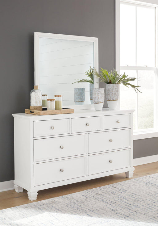 Fortman Dresser and Mirror - Orlando Furniture Outlet (Casselberry,FL)