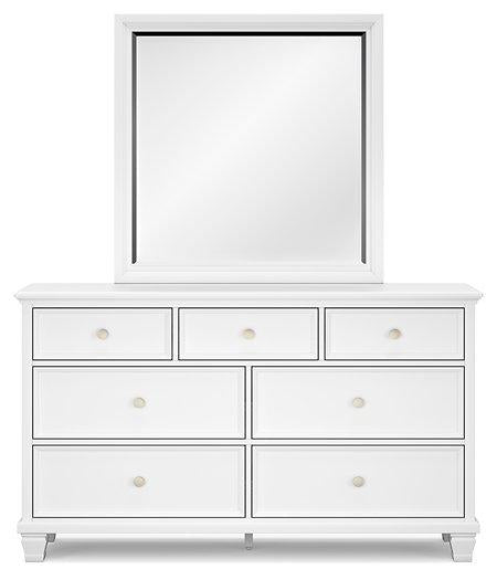 Fortman Dresser and Mirror - Orlando Furniture Outlet (Casselberry,FL)