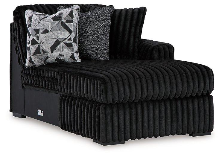 Midnight-Madness Sectional with Chaise - Orlando Furniture Outlet (Casselberry,FL)