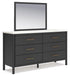 Cadmori Dresser and Mirror - Orlando Furniture Outlet (Casselberry,FL)