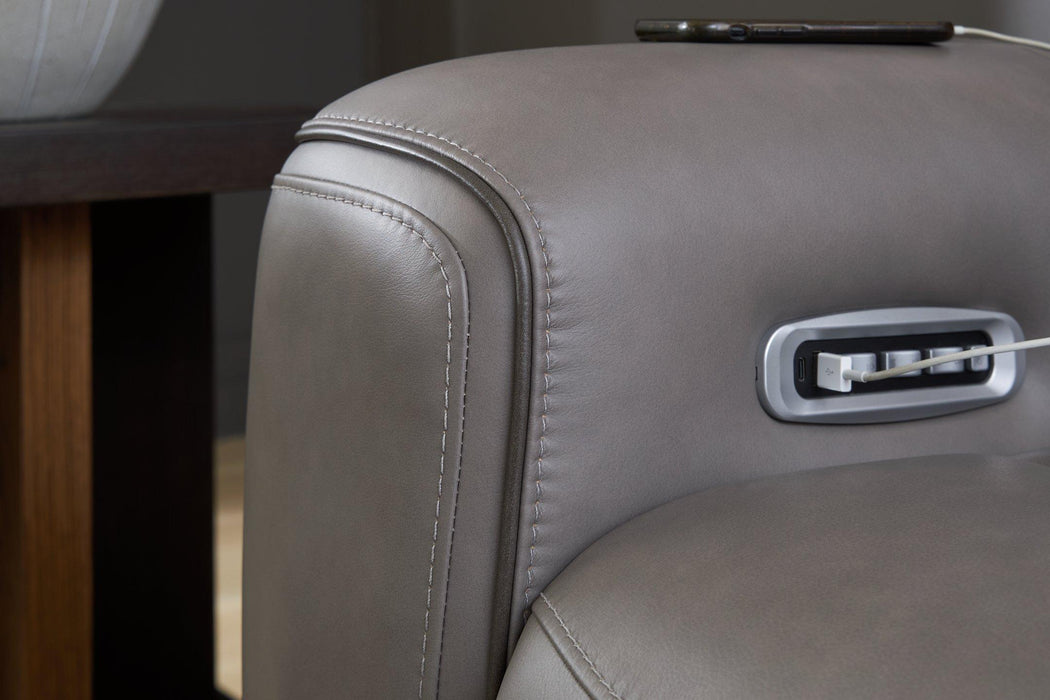 5Z-Comfort Power Reclining Loveseat with Console - Orlando Furniture Outlet (Casselberry,FL)