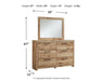 Hyanna Dresser and Mirror - Orlando Furniture Outlet (Casselberry,FL)