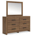 Broachmyn Dresser and Mirror - Orlando Furniture Outlet (Casselberry,FL)