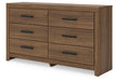 Broachmyn Dresser and Mirror - Orlando Furniture Outlet (Casselberry,FL)