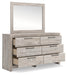 Broachmyn Dresser and Mirror - Orlando Furniture Outlet (Casselberry,FL)