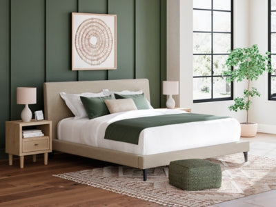 Cielden Upholstered Bed with Roll Slats - Orlando Furniture Outlet (Casselberry,FL)