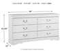 Anarasia Dresser - Orlando Furniture Outlet (Casselberry,FL)