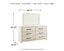 Cambeck Dresser and Mirror - Orlando Furniture Outlet (Casselberry,FL)