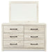 Cambeck Dresser and Mirror - Orlando Furniture Outlet (Casselberry,FL)