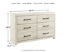 Cambeck Dresser - Orlando Furniture Outlet (Casselberry,FL)