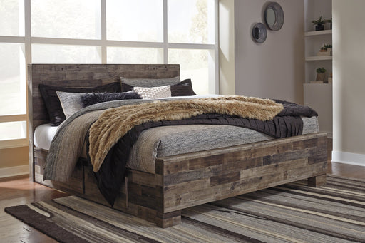 Derekson Bed with 2 Side Storage - Orlando Furniture Outlet (Casselberry,FL)