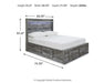 Baystorm Storage Bed - Orlando Furniture Outlet (Casselberry,FL)