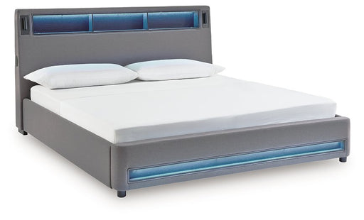 Verishaw Upholstered Bed - Orlando Furniture Outlet (Casselberry,FL)