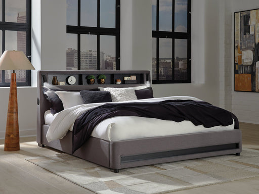 Verishaw Upholstered Bed - Orlando Furniture Outlet (Casselberry,FL)