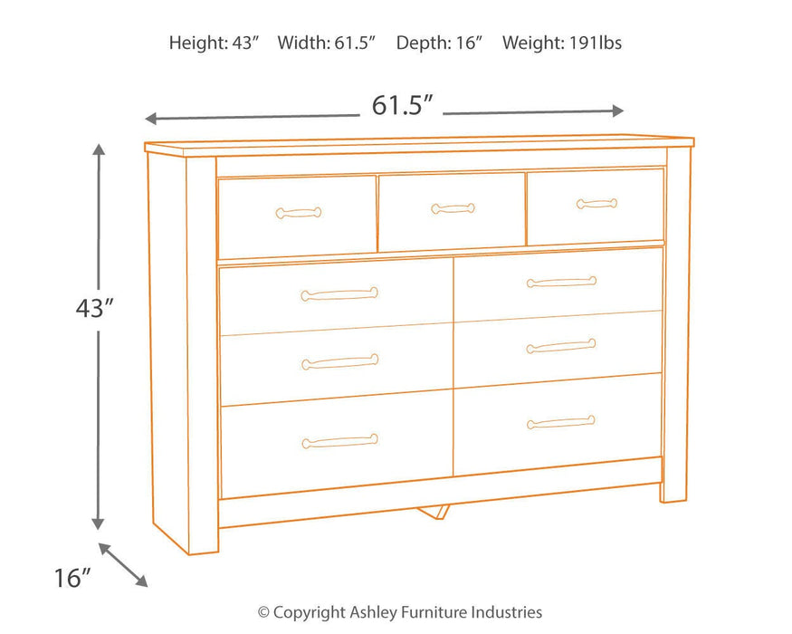 Bellaby Dresser - Orlando Furniture Outlet (Casselberry,FL)