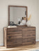 Fortlorn Dresser and Mirror - Orlando Furniture Outlet (Casselberry,FL)