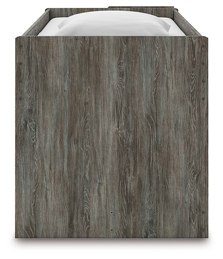 Frandern Loft Bed with Bookcase and Drawer Storage - Orlando Furniture Outlet (Casselberry,FL)